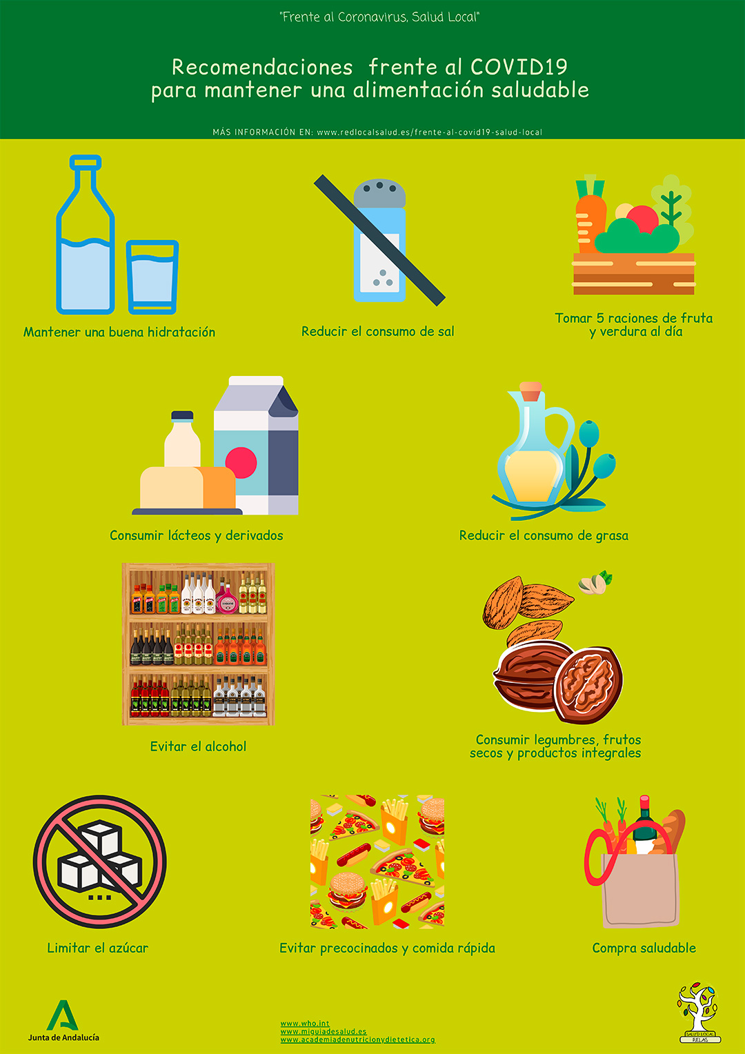 infografia alimentacion saludable